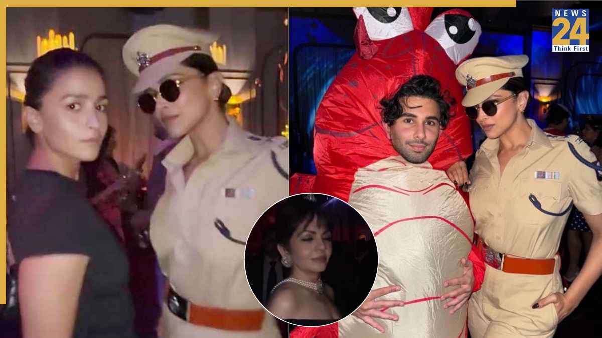 दीपिका बनीं 'लेडी सिंघम', तो आलिया का दिखा एक्शन लुक; अंबानी की Halloween पार्टी में छाए सितारे