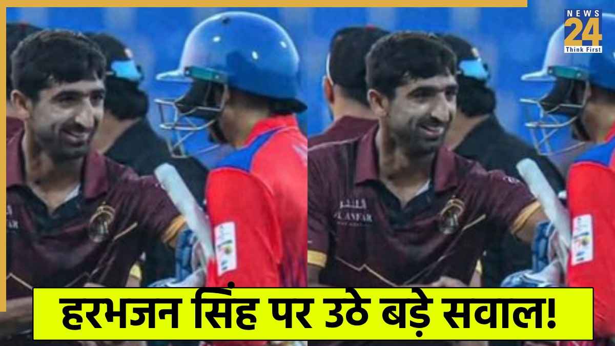harbhajan singh handshake with pakistani player
