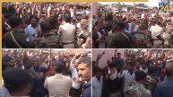 Bihar Deputy CM | Vijay Sinha Convoy | Stone Pelting