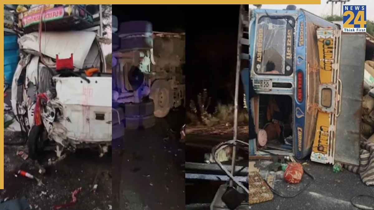 जोधपुर में फिर भयानक हादसा, गुजरात से आए श्रद्धालुओं से भरे टैंपो की ट्रेलर से भिड़ंत, 5 की मौत