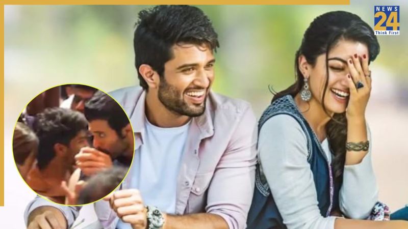 rashmika mandanna vijay deverakonda kisses