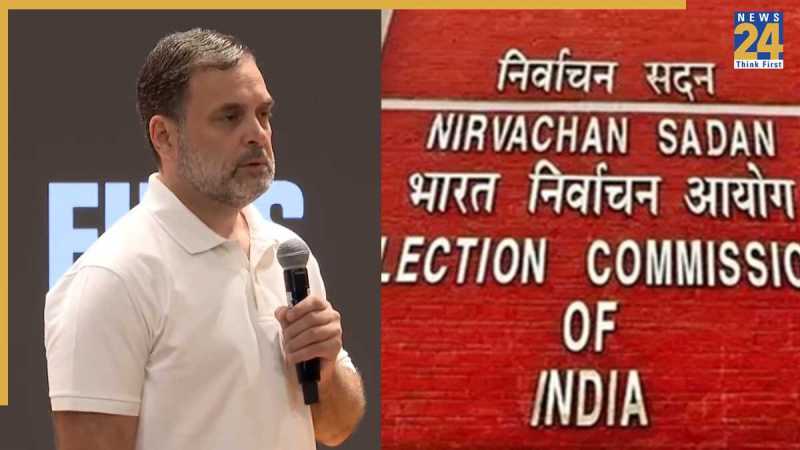 राहुल गांधी की प्रेस कॉन्फ्रेंस पर चुनाव आयोग का जवाब।