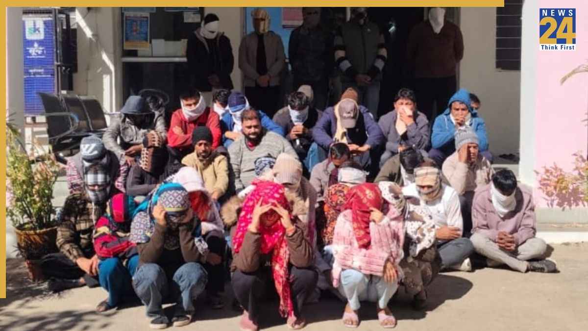 उदयपुर में हाई-प्रोफाइल रेव पार्टी का भंडाफोड़: हेरिटेज रिसोर्ट में देह व्यापार, शराब और अश्लील डांस; 39 गिरफ्तार