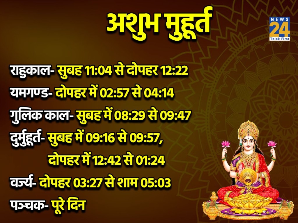 26 December 2025 Ka Ashubh Muhurat