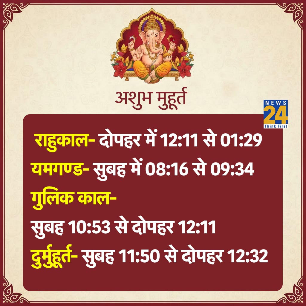 3 December Ashubh Muhurat