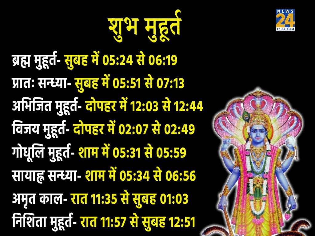 30 December Shubh Muhurat