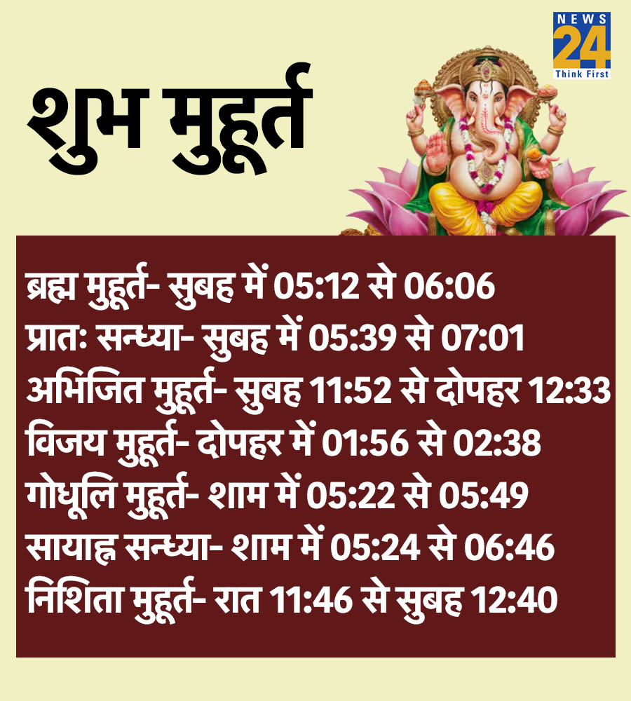 7 December Shubh Muhurat