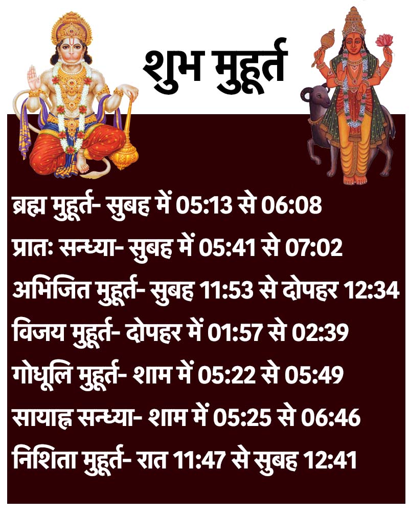 9 December Shubh Muhurat