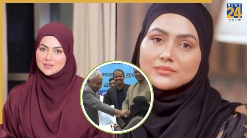 Sana Khan, Sana Khan Slams On Bihar CM Nitish Kumar Sana Khan, Sana Khan Slams On Bihar CM Nitish Kumar