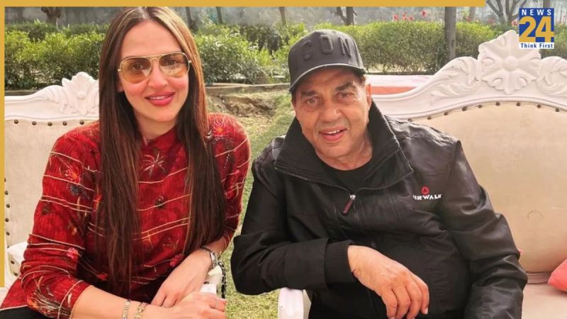 Esha Deol, Esha Deol breaks down after father Dharmendra