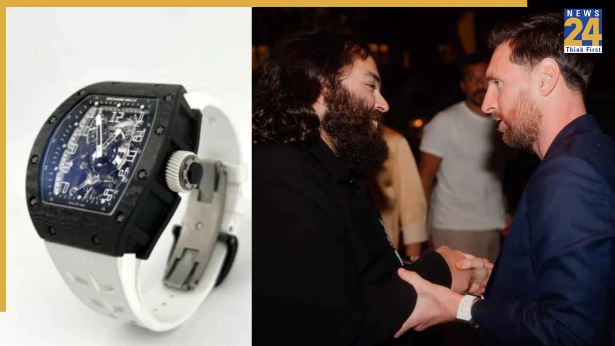 Anant Ambani gifts Lionel Messi