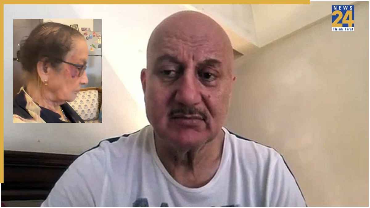 बाल-बाल बचीं अनुपम खेर की मां की आंख, लगी भयंकर चोट, देखें वीडियो