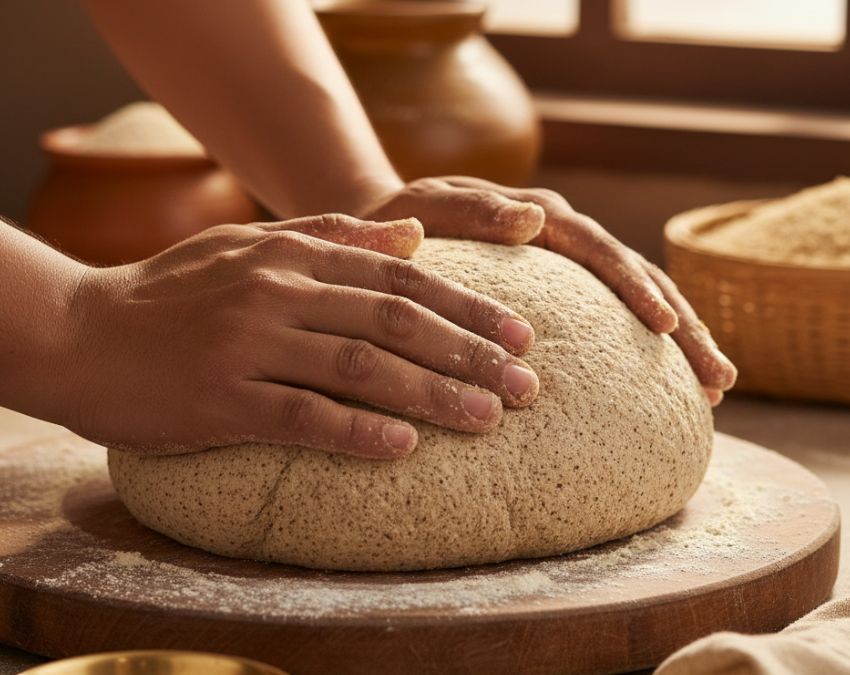 Bajra ki Roti-1-2-3-4