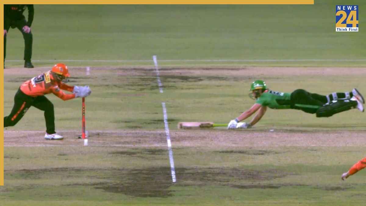 Chloe Ainsworth Run Out in WBBL