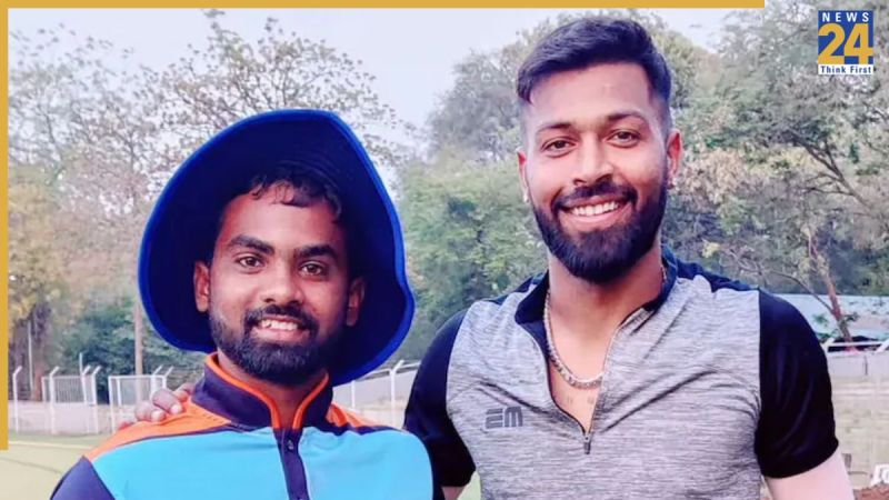 Hardik Pandya Amit Passi Amit Passi Equals World Record
