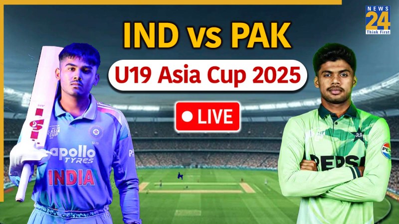 IND vs PAK U19 Asia Cup 2025 Live India vs Pakistan U19 Asia Cup 2025 Live Updates