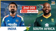 IND vs SA 2nd ODI Live Cricket Score