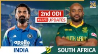 IND vs SA 2nd ODI Live Cricket Score