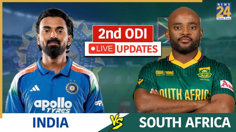 IND vs SA 2nd ODI IND vs SA 2nd ODI Live Cricket Score
