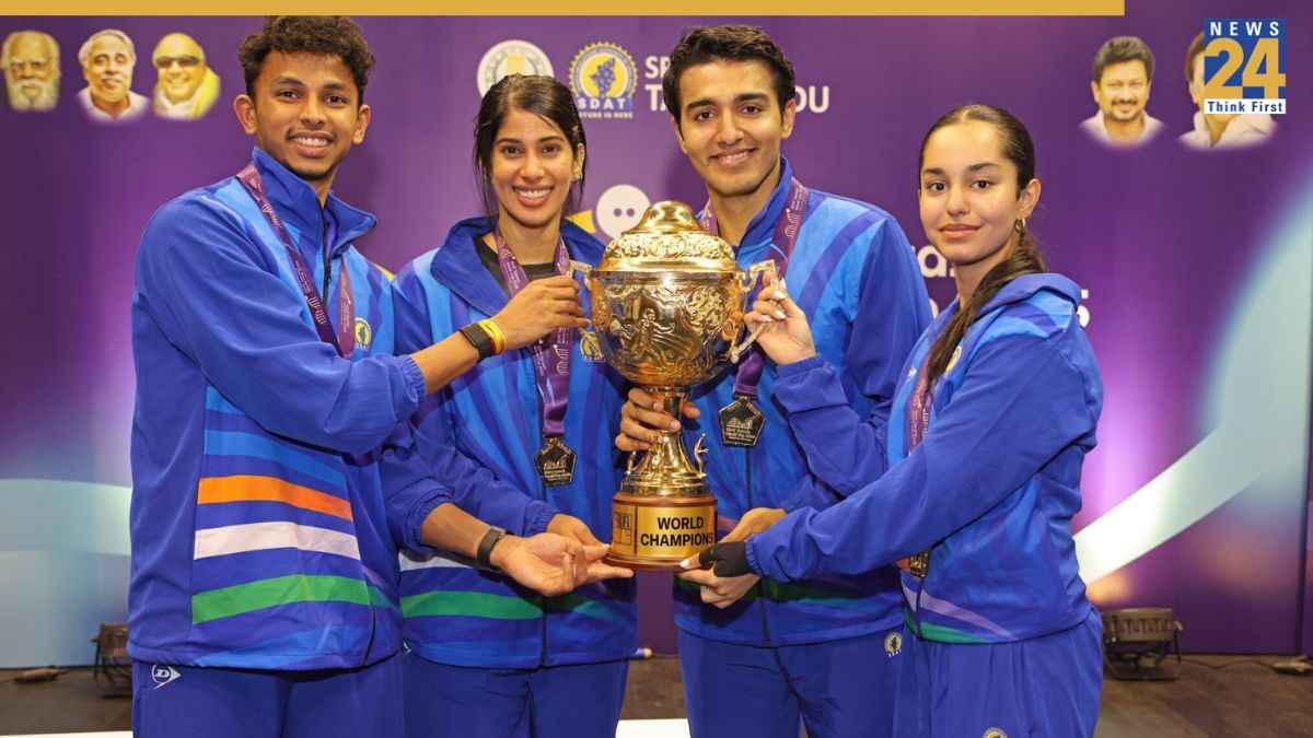 भारत ने रचा इतिहास, पहली बार जीता स्क्वैश वर्ल्ड कप खिताब, ओलंपिक के लिए जगी उम्मीदें