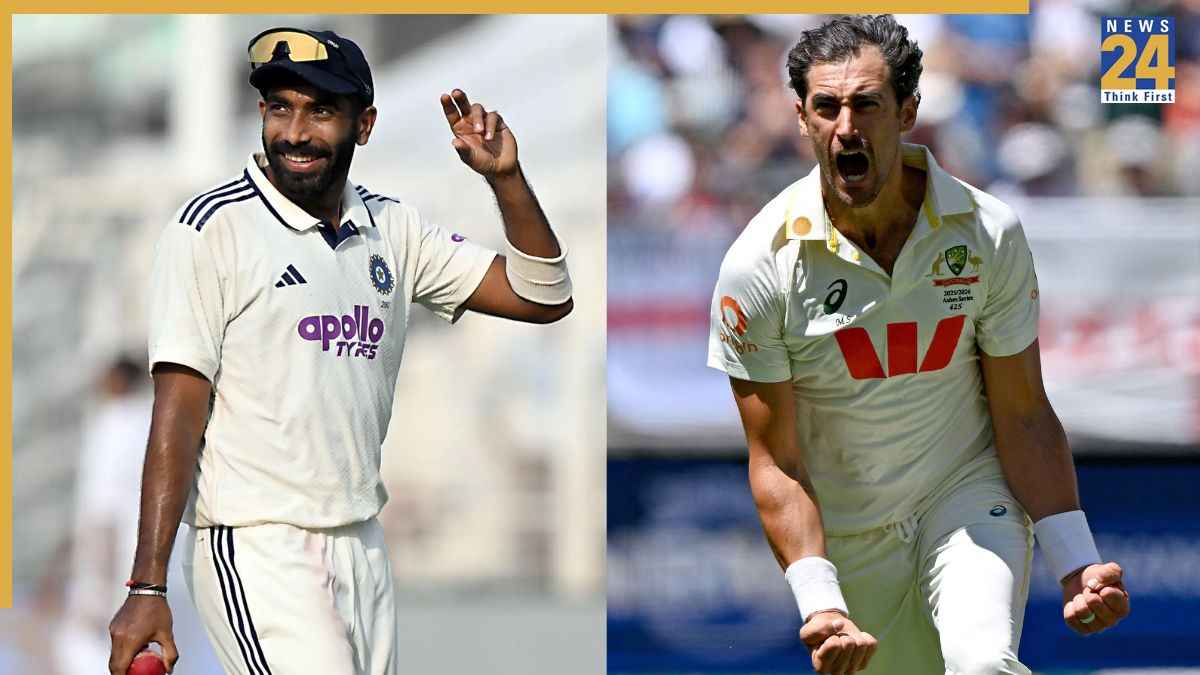 Jasprit Bumrah and Mitchell Starc