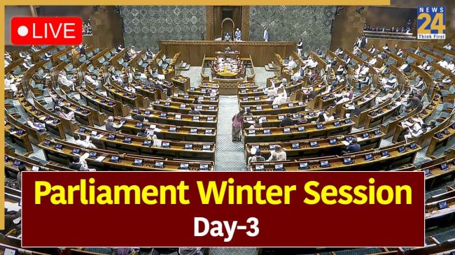 Parliament Winter Session Day-3 LIVE Updates