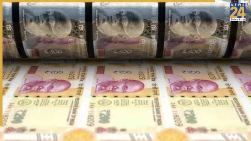 RBI printing indian notes