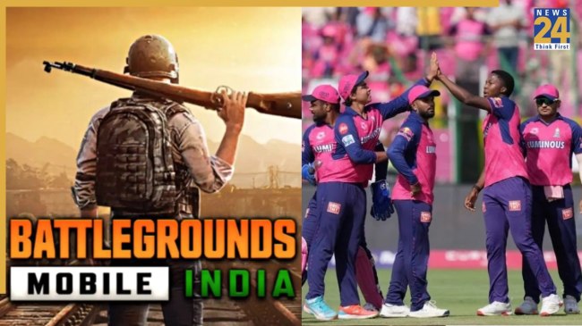 Rajasthan Royals and pubg Krafton