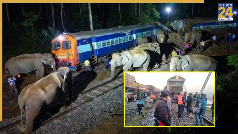 Train Accident | Rajdhani Express | Assam