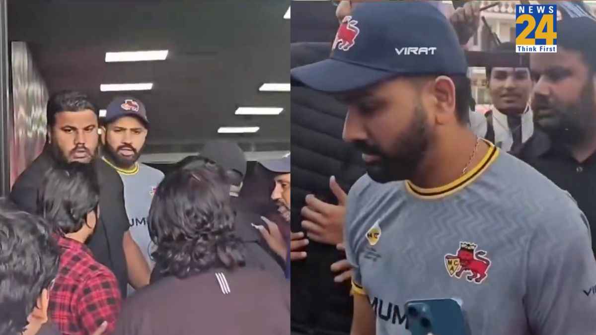 जयपुर में रोहित शर्मा के साथ सेल्फी लेने के लिए मची होड़, फैंस ने की धक्का-मुक्की, देखिए पूरा Video