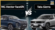 MG Hector Facelift Vs Tata Sierra