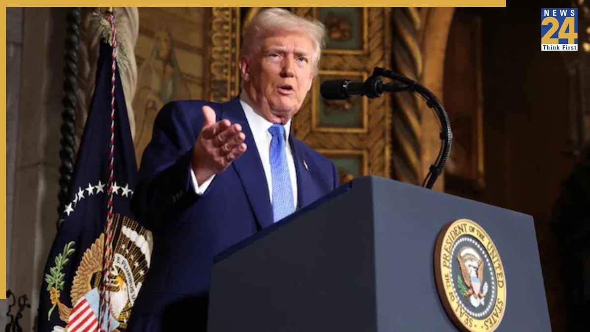 US President Donald Trump addressed the nation
