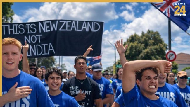 Newzealand Protest against Sikh Community