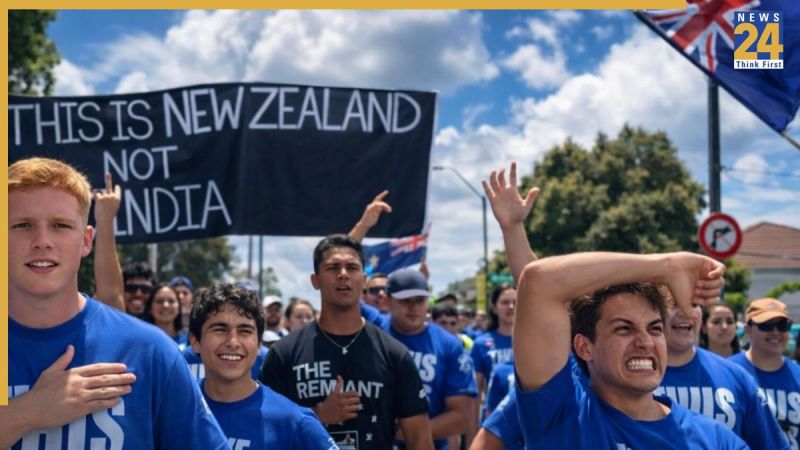 Newzealand Protest against Sikh Community