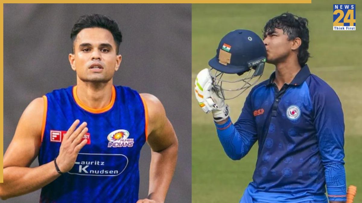 Vaibhav Suryavanshi Arjun Tendulkar -1