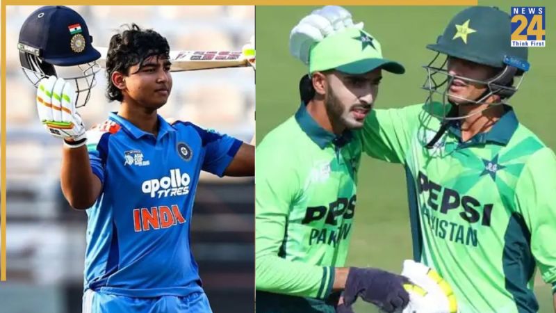 Vaibhav Suryavanshi PAK IND U19 vs PAK U19, Head to Head
