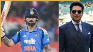 Virat Kohli and Sachin Tendulkar