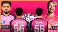 Babar Azam-Mitchell Starc Jersey No. 56