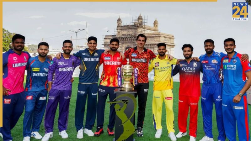 आईपीएल 2025 के सभी कप्तान एक फ्रेम में आईपीएल 2025 के सभी कप्तान एक फ्रेम में