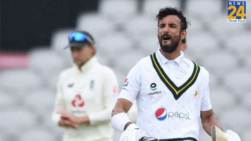 शान मसूद जश्न मनाते हुए