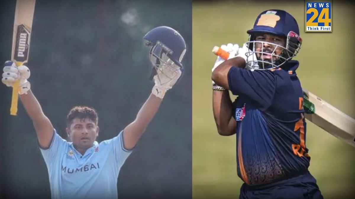 सरफराज खान ऋषभ पंत