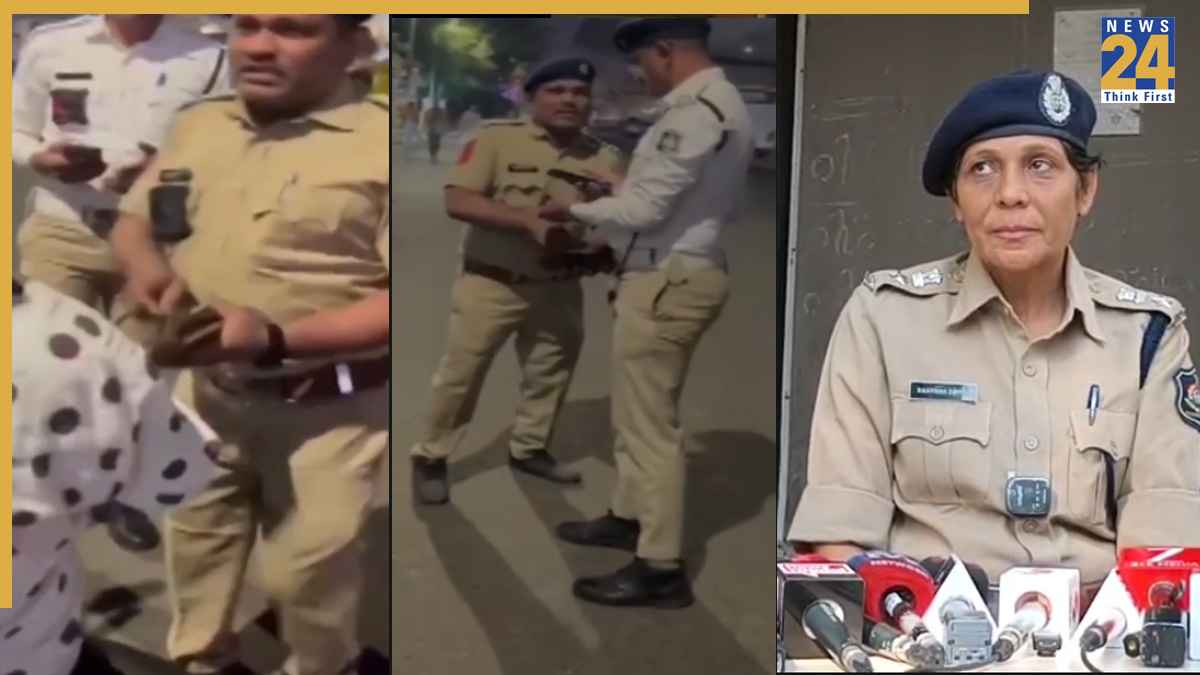 traffic police man suspand
