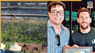 lionel messi kolkata event chaos