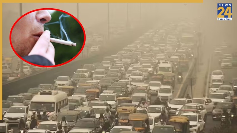 one cigarette pollution