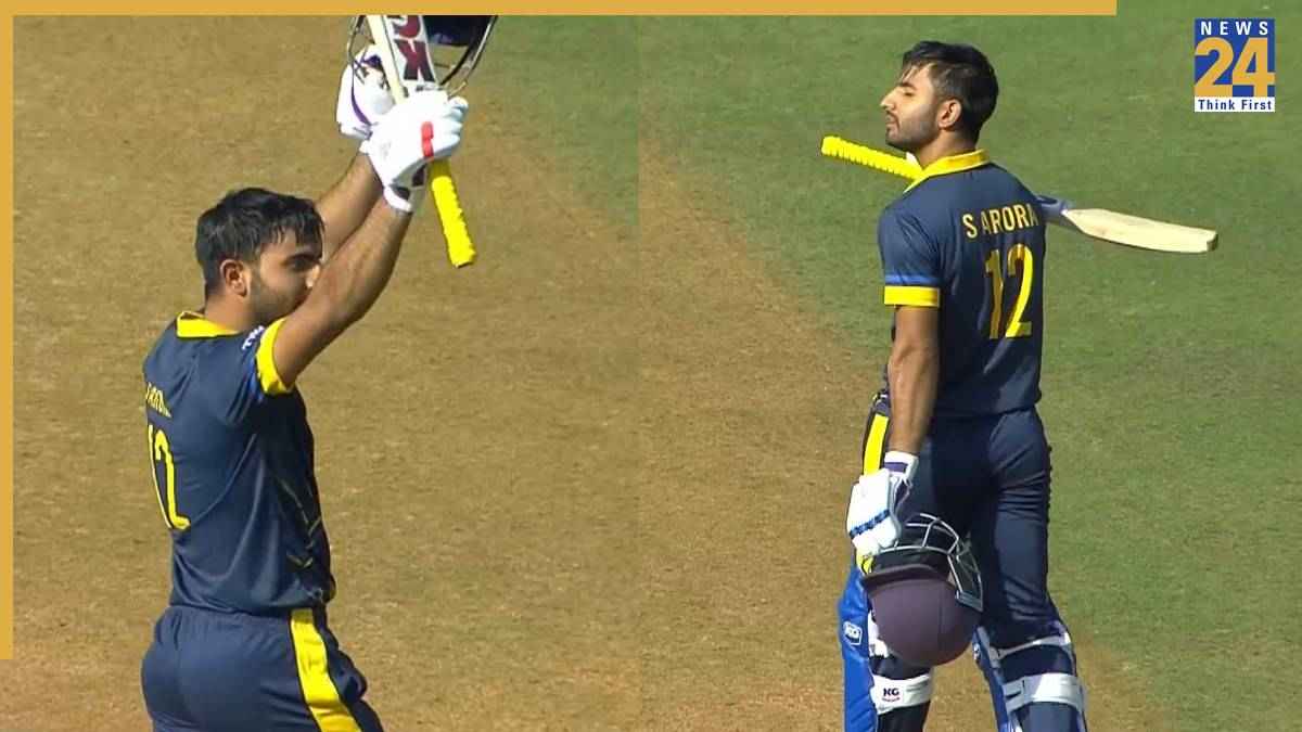 Salil Arora smashed century
