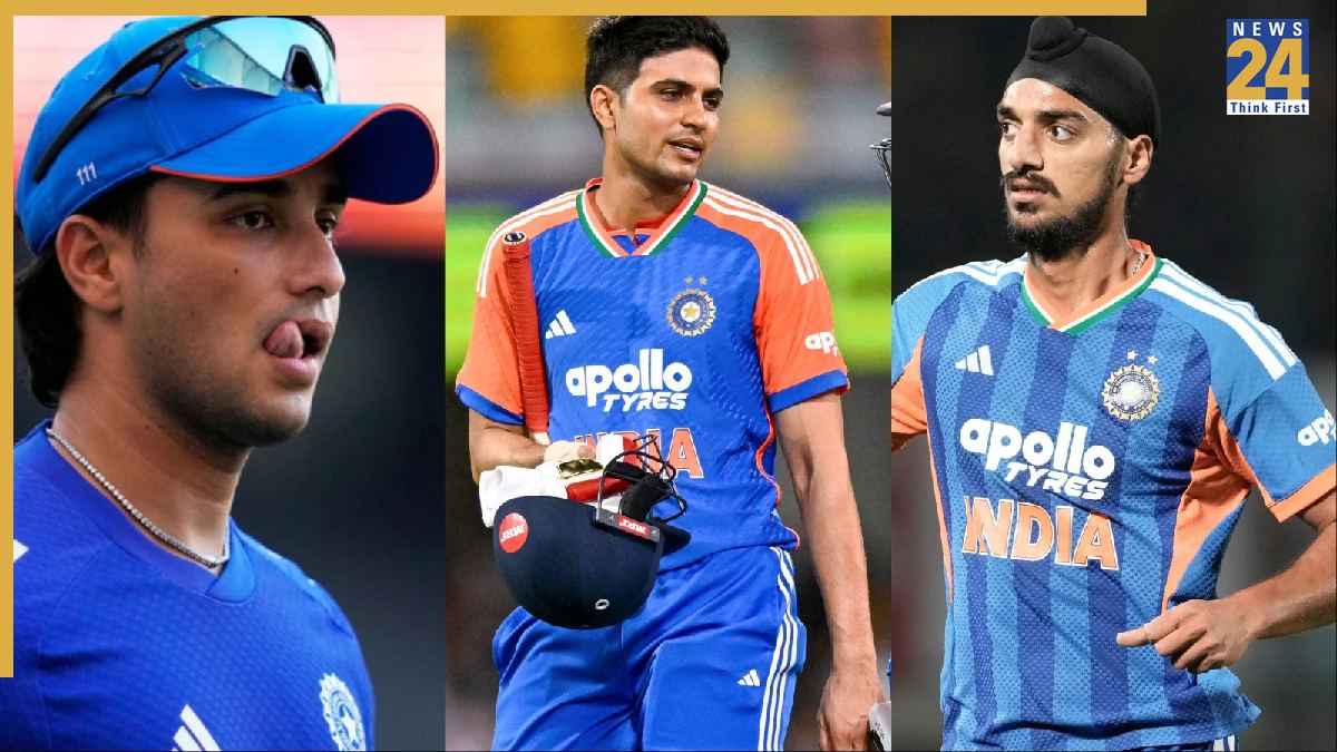 shubman gill, abhishek sharma and arshdeep singh shubman gill, abhishek sharma and arshdeep singh