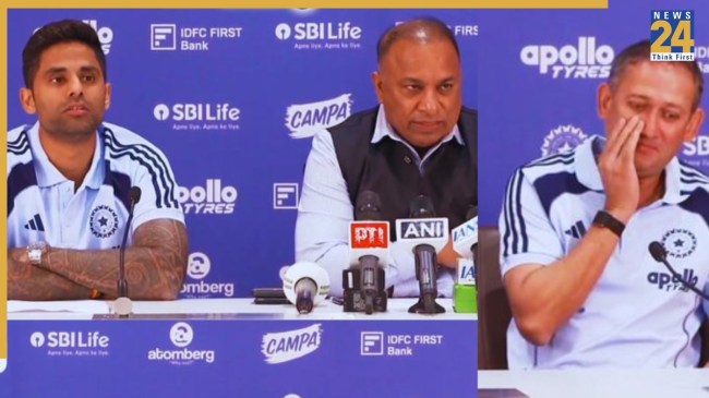 suryakumar yadav and ajit agarkar press conference