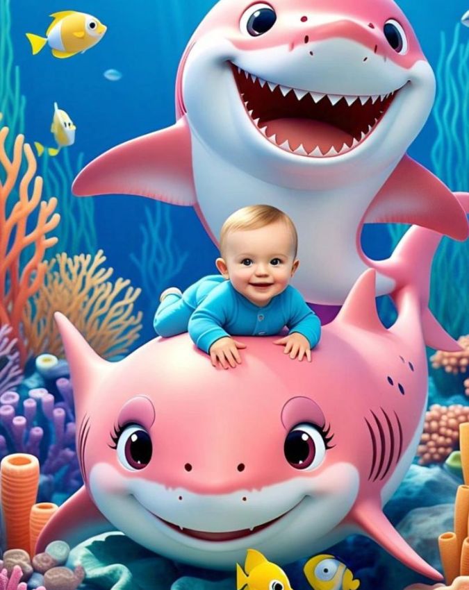 Baby Shark Dance Video-1-2-3-4-5-6-7