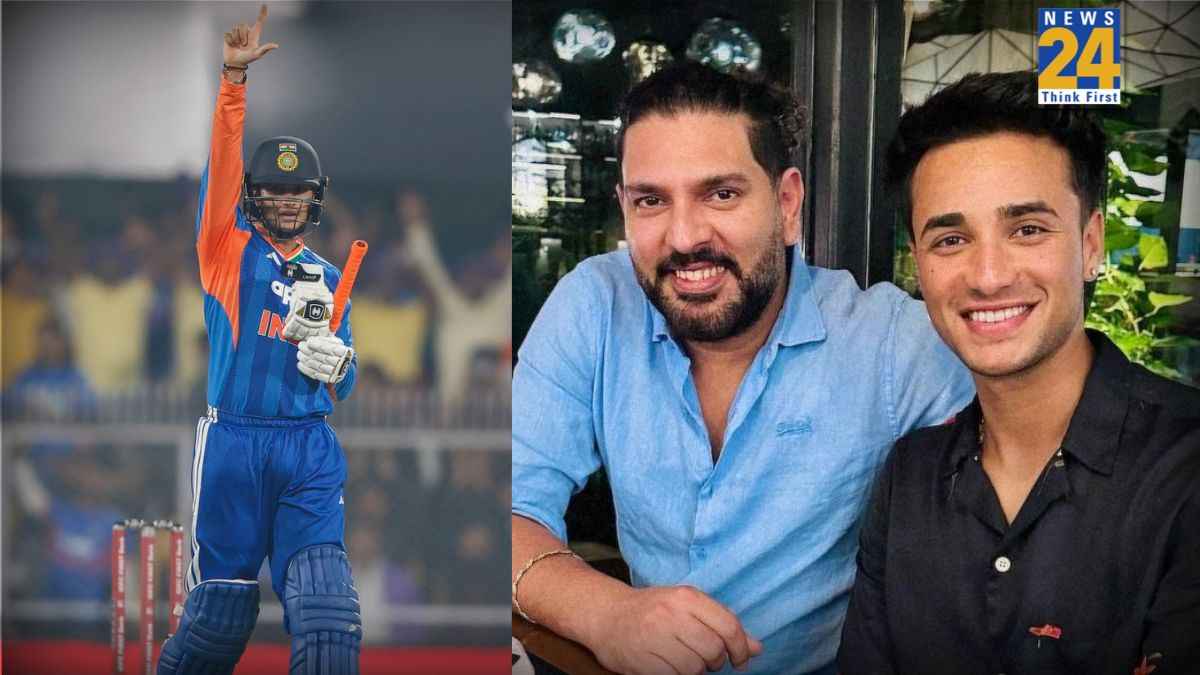 Abhishek Sharma Yuvraj Singh