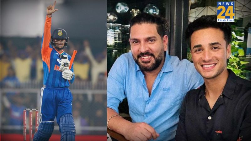 Abhishek Sharma Yuvraj Singh